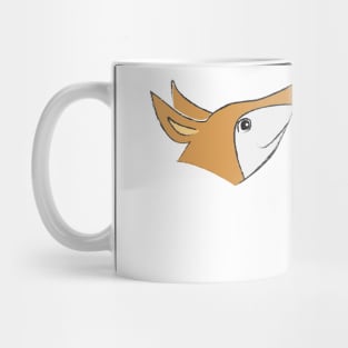 Fox Pattern Mug